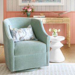 Scalamandr&#233; x Williams Sonoma Home Sea Of Trees Embroidered Pillow Cover