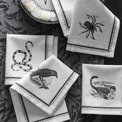 Spooky Soir&#233;e Cocktail Napkins, Set of 4
