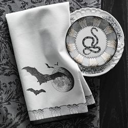 Spooky Soir&#233;e Appetizer Plates, Set of 4