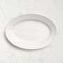 Apilco Porcelain Steak Plates, Set of 2