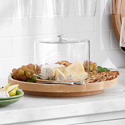 Hold Everything Cheese Storage Fridge to Table Lazy Susan, Ashwood