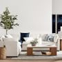 Laguna 3-Piece L-Shape Loveseat Sectional (114&quot;-118&quot;)