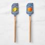 Sicily Orange Wood Silicone Spatula, Medium