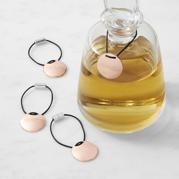 Billy Reid x Williams Sonoma Decanter Tags, Set of 4