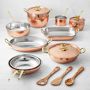 Ruffoni Historia Hammered Copper 15-Piece Cookware Set