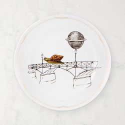 Petites Histoires Dessert Plates, Set of 4