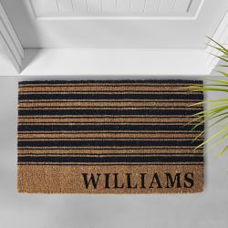 Williams Sonoma Preppy Stripe Doormat