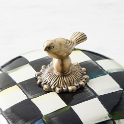 MacKenzie-Childs Courtly Check Saucepan