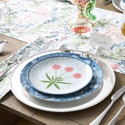 Morris &amp; Co. x Williams Sonoma Hammersmith Dinner Plates, Set of 4