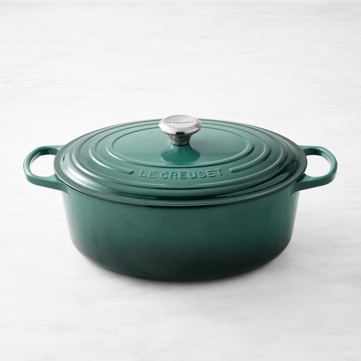 Artichaut Color - 8 Qt - Le Creuset Signature Enameled Cast Iron Oval Dutch Oven