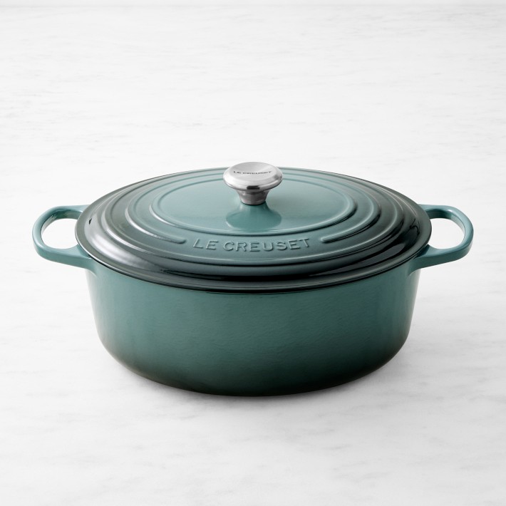8 Qt Le Creuset Signature Enameled Cast Iron Oval Dutch Oven