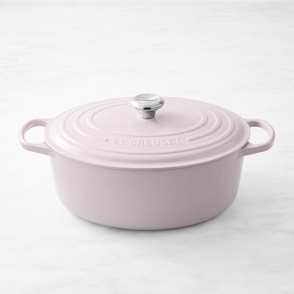 Le Creuset Signature Enameled Cast Iron Oval Dutch Oven in Shallot