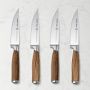 Schmidt Brothers Zebra Wood 4pc Steak Set