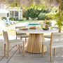 Balboa Round Fiberstone Dining Table (60&quot;)
