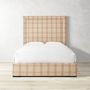 Irving Nontufted Upholstered Bed &amp; Headboard with Welt