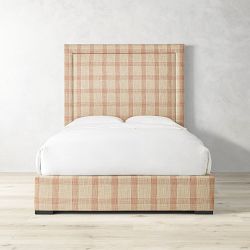 Irving Nontufted Upholstered Bed &amp; Headboard with Welt