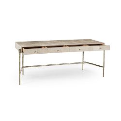 Jonathan Charles Surge Madrona Burlwood Desk (73&quot;)