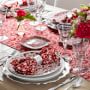 Marlo Thomas x Williams Sonoma Red Table Runner