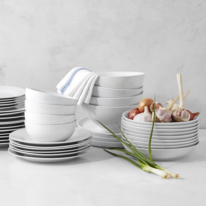 Williams Sonoma 28cm ブルーライン大皿5枚 キッチン・食器