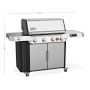Weber Genesis SPX-435 Liquid Propane Gas Grill &amp; Grill Cover