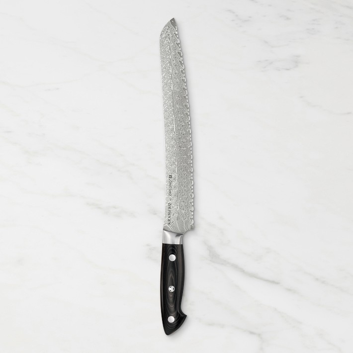 Zwilling Bob Kramer Damascus Steel Bread Knife, 10&quot;