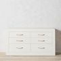 Malta 6-Drawer Wide Dresser (60&quot;)