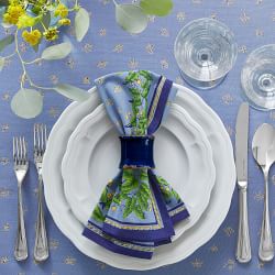 Pillivuyt Queen Anne Porcelain Dinner Plates, Set of 4