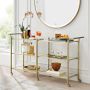 Beckett Double Bar Cart (67&quot;)
