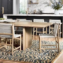 Tiger Stripe Hand Knotted Rug