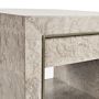 Jonathan Charles Surge Madrona Burlwood End Table (28.5&quot;)