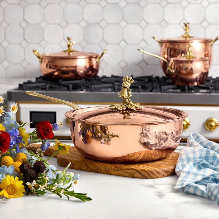 Ruffoni Historia Disney© Hammered Copper Chef Pan with