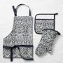 Morris & Co. x Williams Sonoma Bluebell Apron, Oven Mitt & Potholder Bundle