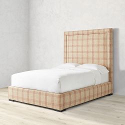 Irving Nontufted Upholstered Bed &amp; Headboard with Welt