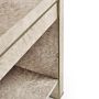 Jonathan Charles Surge Madrona Burlwood End Table (28.5&quot;)