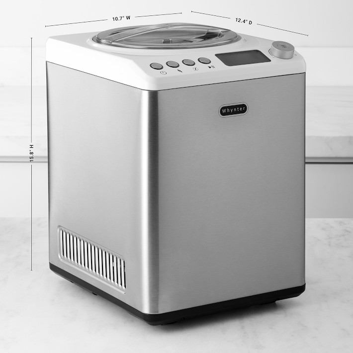 whynter ice cream maker how to use