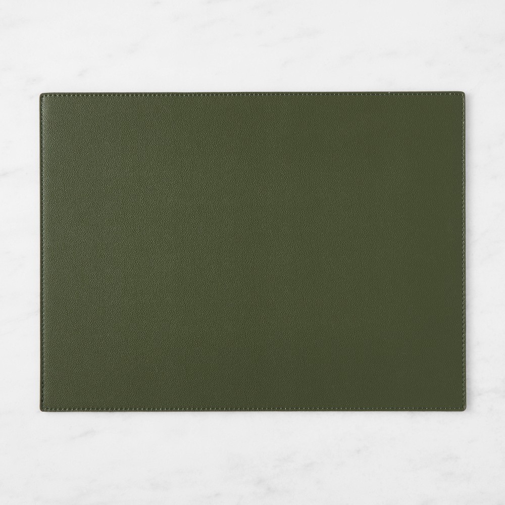 Faux Shagreen Rectangle Placemat