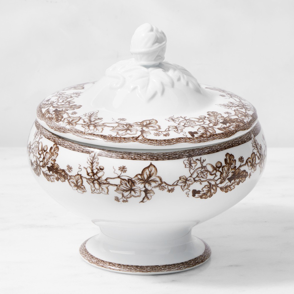 Plymouth 10 Year Anniversary Tureen, Acorns/Leaves