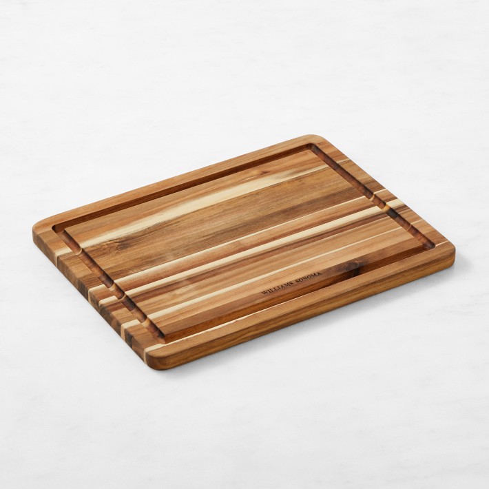 Williams Sonoma Acacia Board, Small, 16'x12'