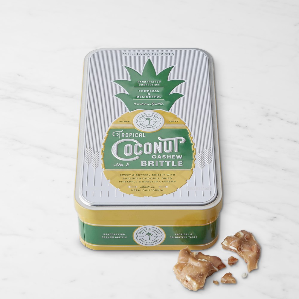 Williams Sonoma Tropical Coconut Cashew Brittle