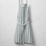 Williams Sonoma Classic Stripe Logo Apron, Dark Green