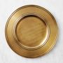Williams Sonoma Pantry Chargers, Set of 6, Brass