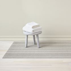 Chilewich Easy Care Skinny Stripe Shag Floormat
