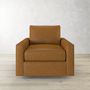 Ghent Square Arm Swivel Armchair