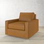 Ghent Square Arm Swivel Armchair