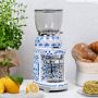 SMEG Dolce &amp; Gabbana Coffee Grinder, Blu Mediterraneo