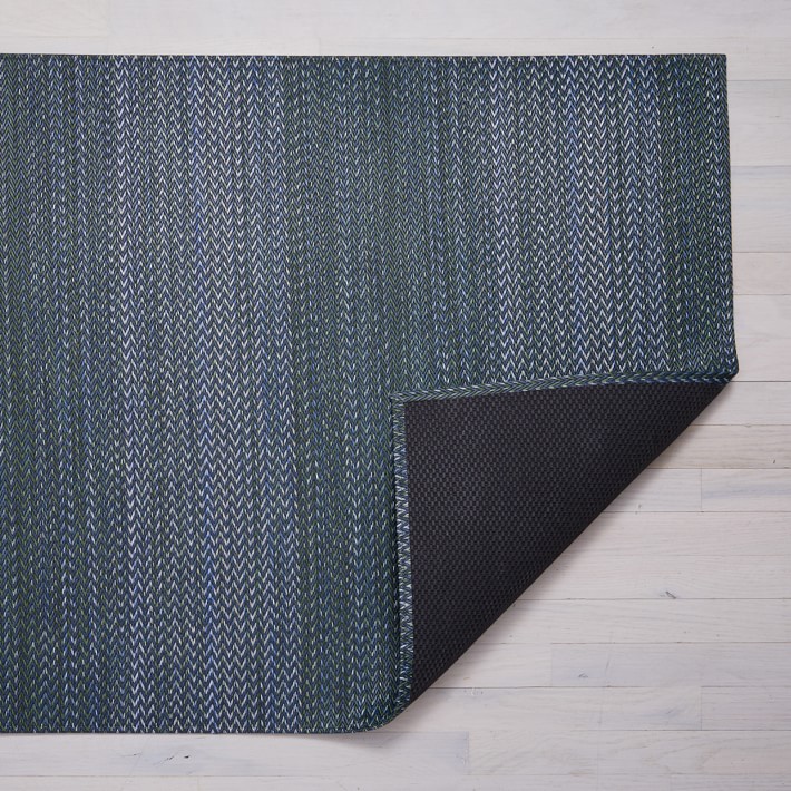 Chilewich Quill Floormat 30" X 106", Forest