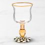 MacKenzie-Childs Courtly Check Wine Glass