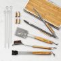 Cuisinart 13-Piece Bamboo Handle Grill Tool Set