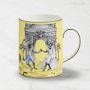 Wedgwood x Sheila Bridges Dancing Mug Yellow