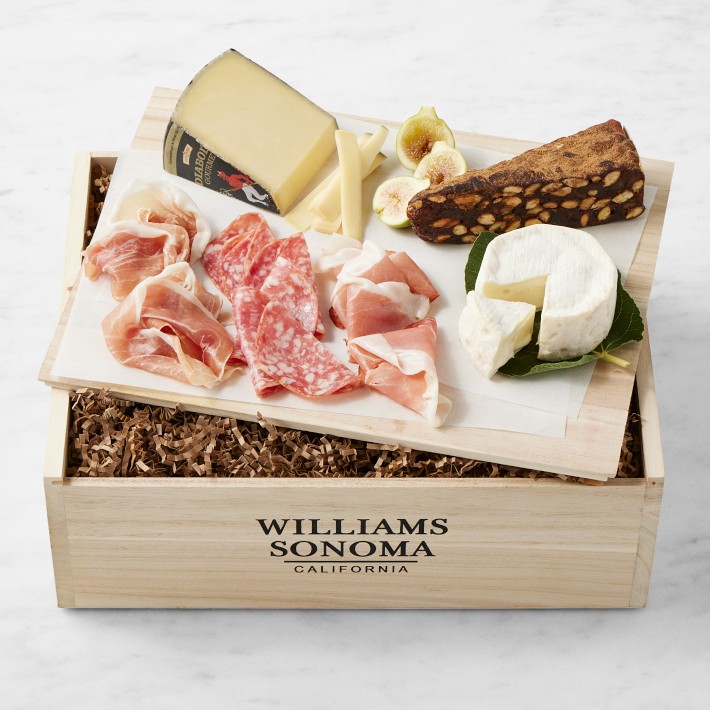 Williams Sonoma Gift Crate European Cheese & Charcuterie